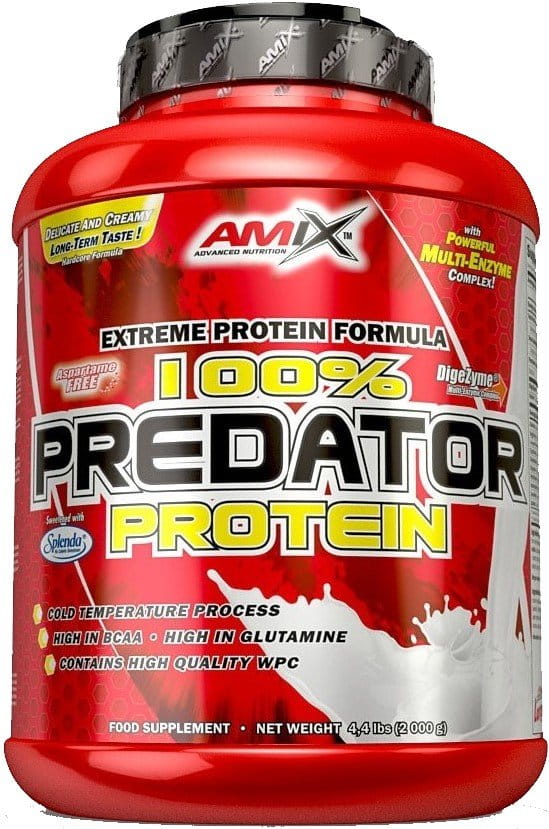 Srvátkový proteínový prášok Amix 100% Predator 2kg čokoláda