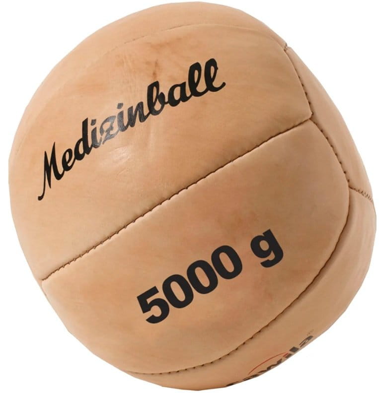 Medicinbal Cawila Leather medicine ball PRO 5.0 kg
