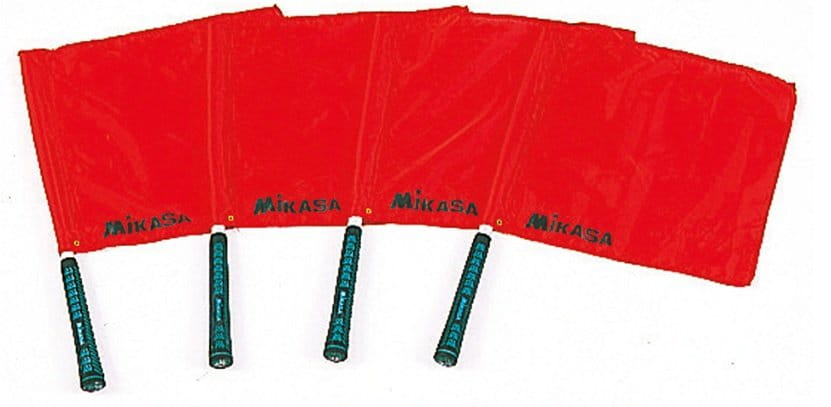 Vlajka Mikasa BA17 VOLLEYBALL LINE JUDGES FLAGS (4 STK)
