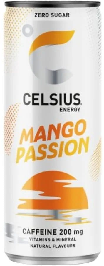 Celsius drink energetický nápoj 355ml mango