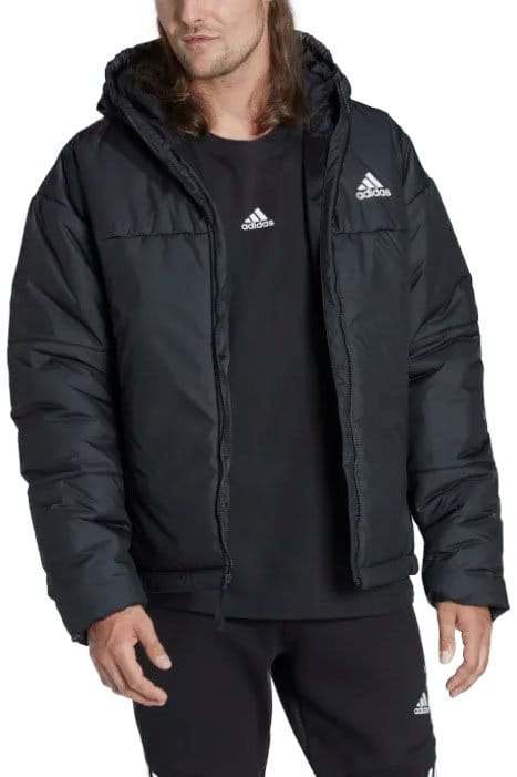Bunda s kapucňou adidas Sportswear BSC 3S PUFFY HJ