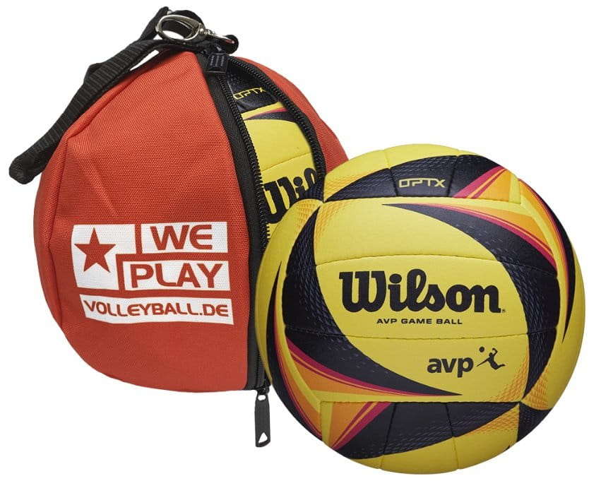 Lopta Wilson WPV Beachstar Bundle - Ballbag AVP Official